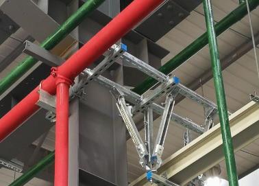 雅安该抗震支架的整体式支吊架结构协调性好